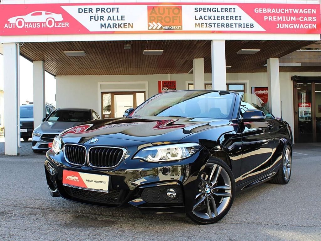 BMW 218  d Cabrio M Sport Aut. *Alcantara, Rückfahrkamer…