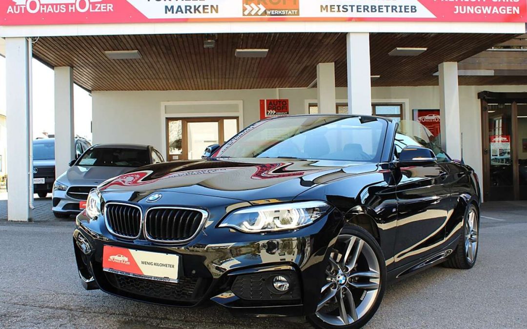 BMW 218  d Cabrio M Sport Aut. *Alcantara, Rückfahrkamer…